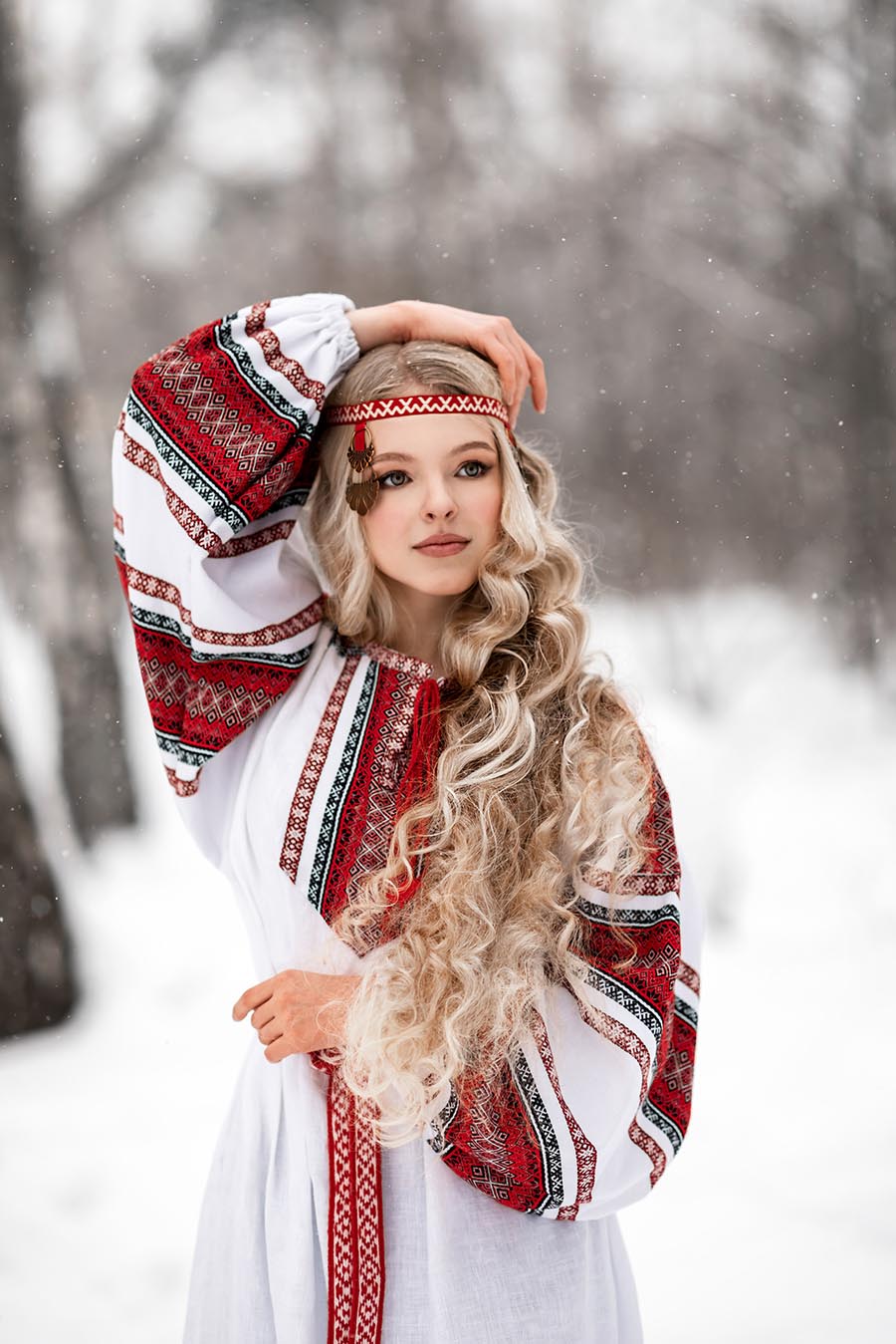 Slavic girls in Cypin